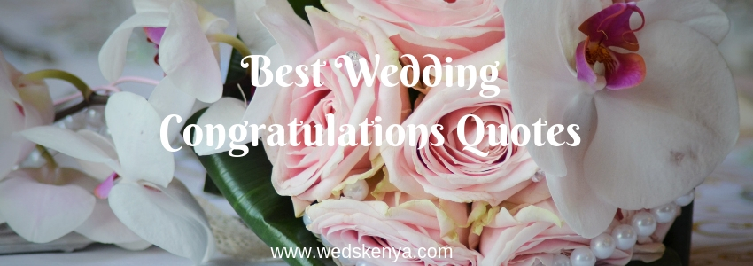 Best Wedding Congratulations Quotes
