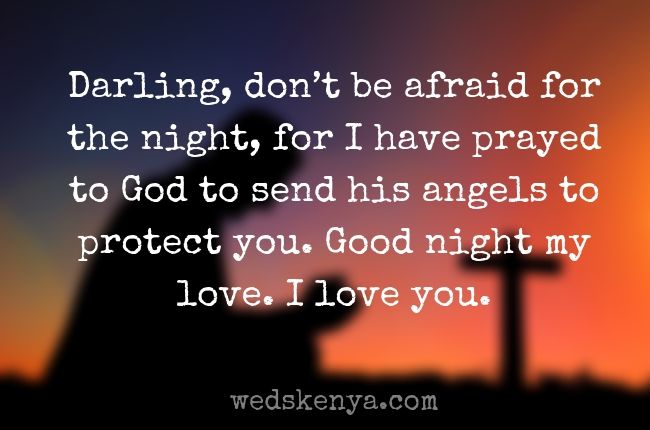 Goodnight Prayer Messages for her and him