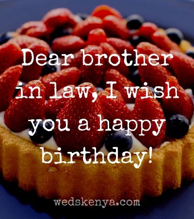 Happy Birthday To My Brother-In-Law wishes