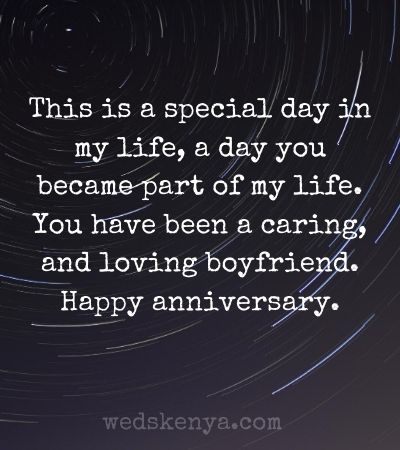 40+ Romantic Anniversary Messages for Boyfriend - Long & Sweet