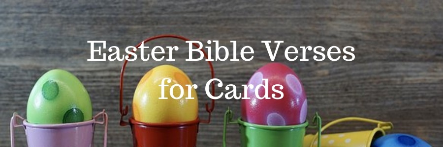 Easter Bible Verses for Cards