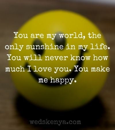 You Make Me Happy Quotes for Her