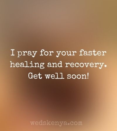 Professional Get Well Soon Message to Client