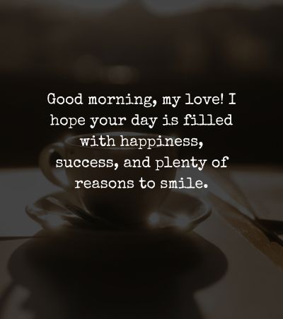 Sweet Good Morning Messages for Boyfriend