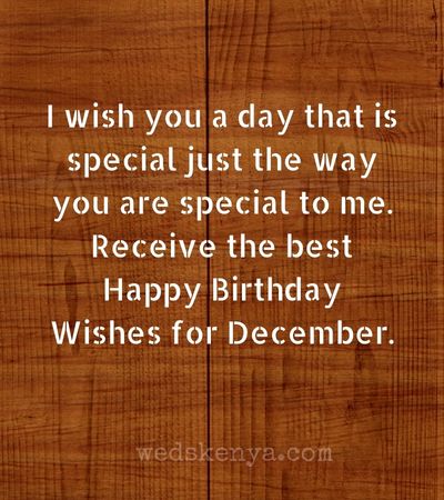 December Birthday Wishes Images