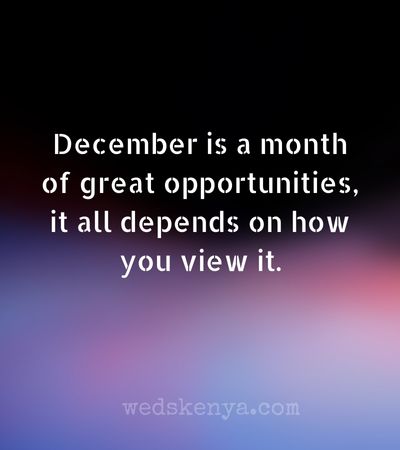 December Inspirational Quotes