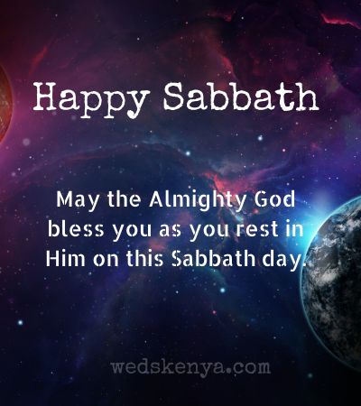 Happy Sabbath Blessings