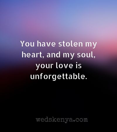 Unforgettable Love Message For Her